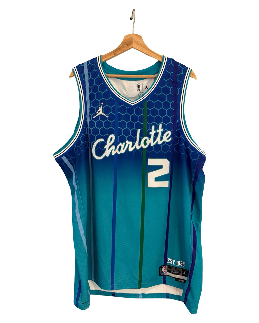 LaMelo Ball Charlotte Hornets #2 Jordan NBA 75th product image 1