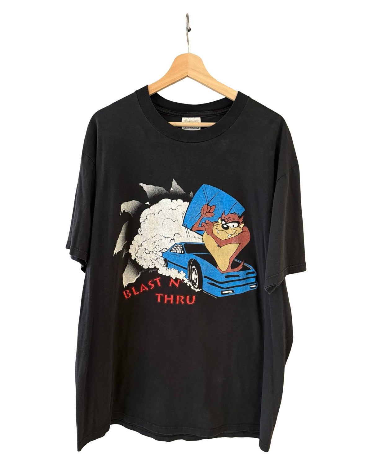 Vintage 1994 NASCAR x Taz Looney Tunes Blast N Thru Tee product image 1