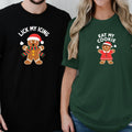 Eat My Cookies Funny Gingerbread Matching T-Shirts For product image 1