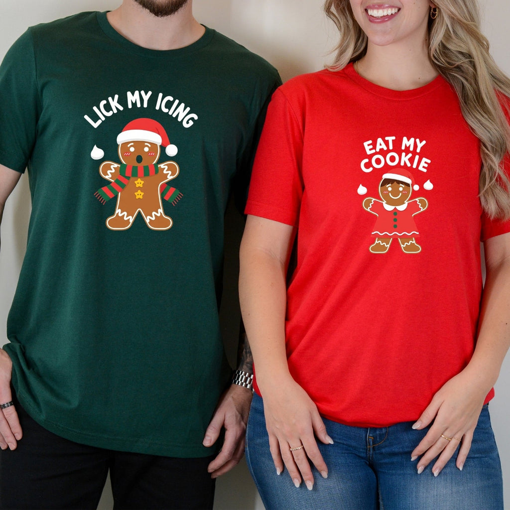 Eat My Cookies Funny Gingerbread Matching T-Shirts For product image 6