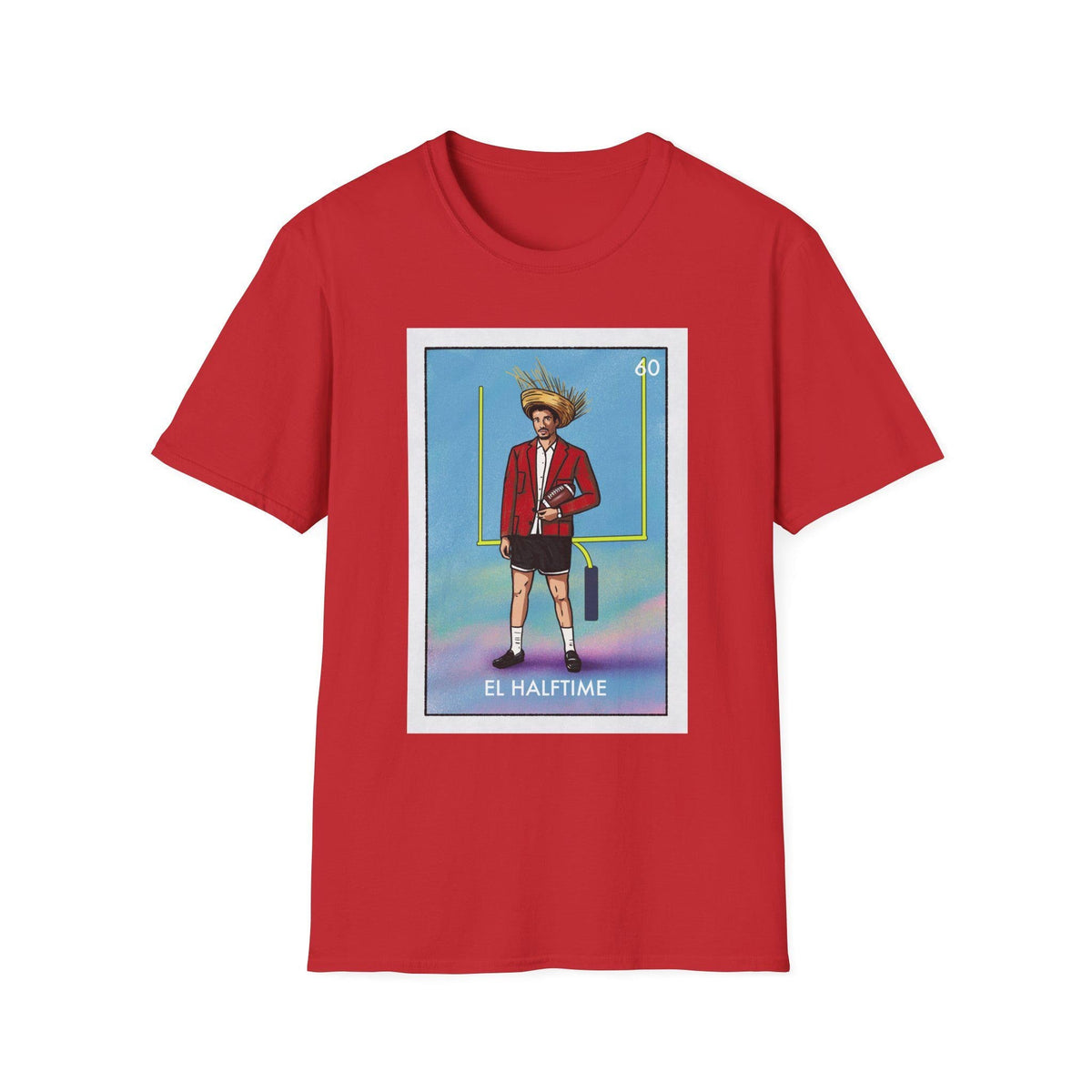 El Halftime Football Graphic T-Shirt – Puerto Rico Music product image 8