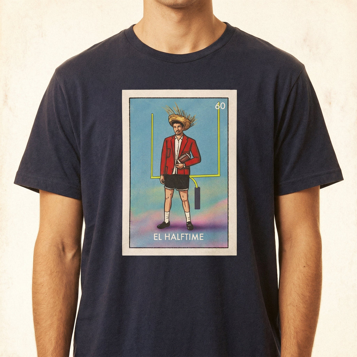 El Halftime Football Graphic T-Shirt – Puerto Rico Music product image 4