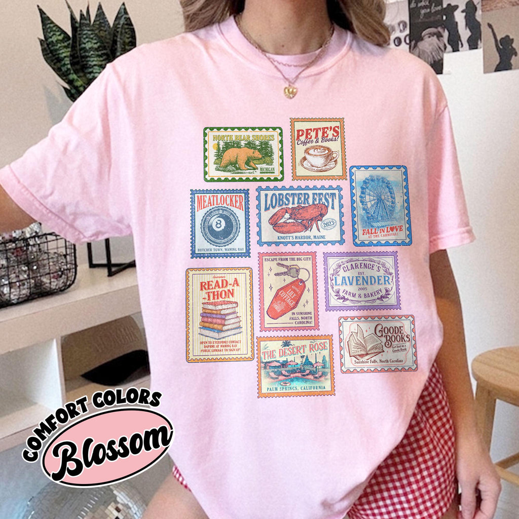 Beach Read Inspired Shirt – Romance Book Stamp Tee for product image 4