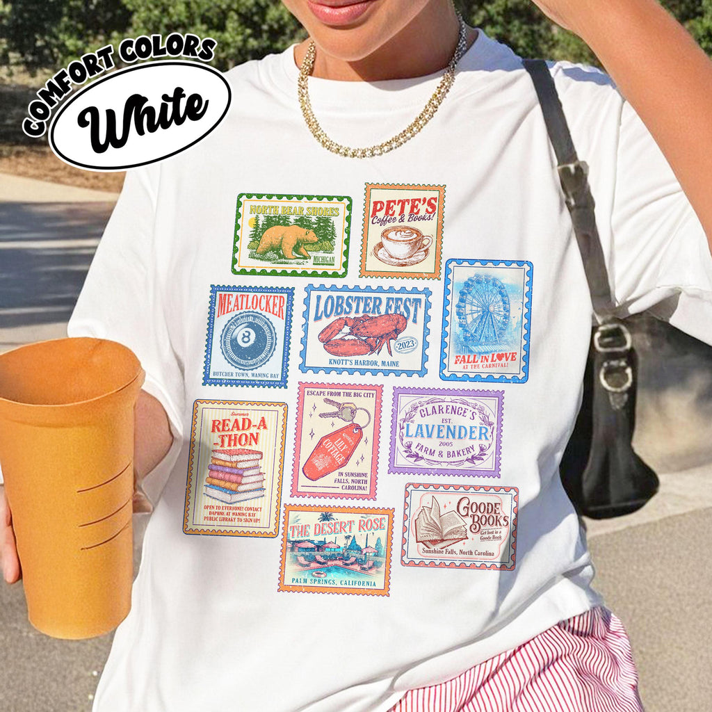 Beach Read Inspired Shirt – Romance Book Stamp Tee for product image 5