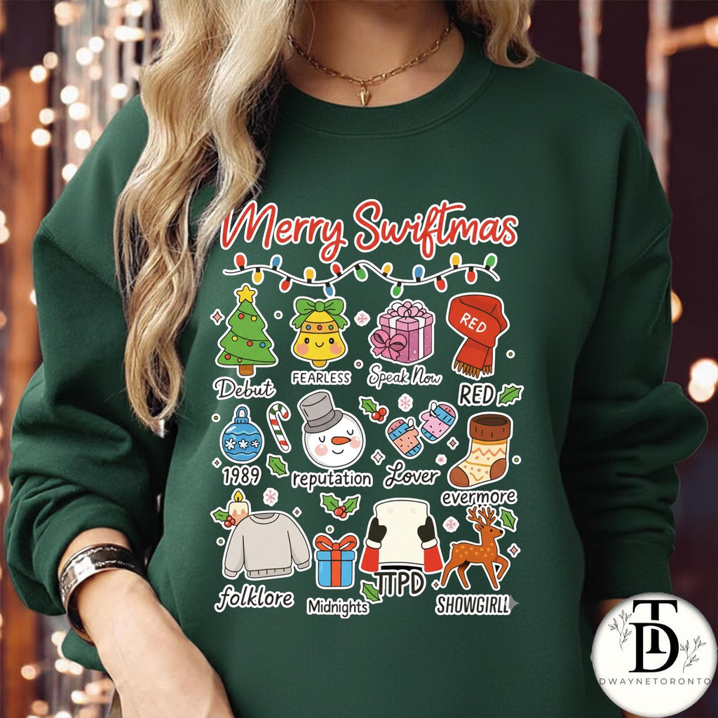 Eras Christmas Sweatshirt – Tree Crewneck – Merry S-mas product image 4