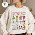 Eras Christmas Sweatshirt – Tree Crewneck – Merry S-mas product image 1