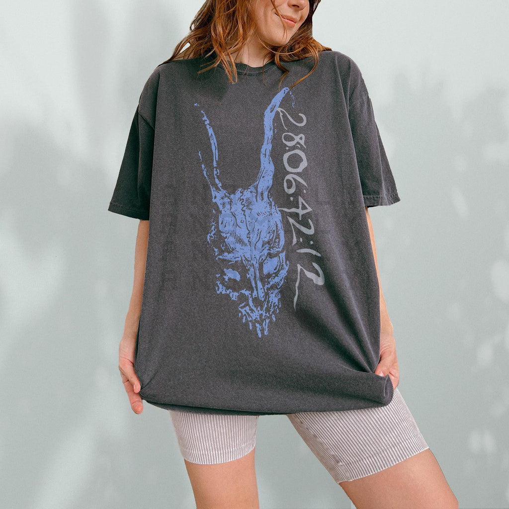 Evil Rabbit Horror Movie T-Shirt – Y2K Gothic Donnie product image 3