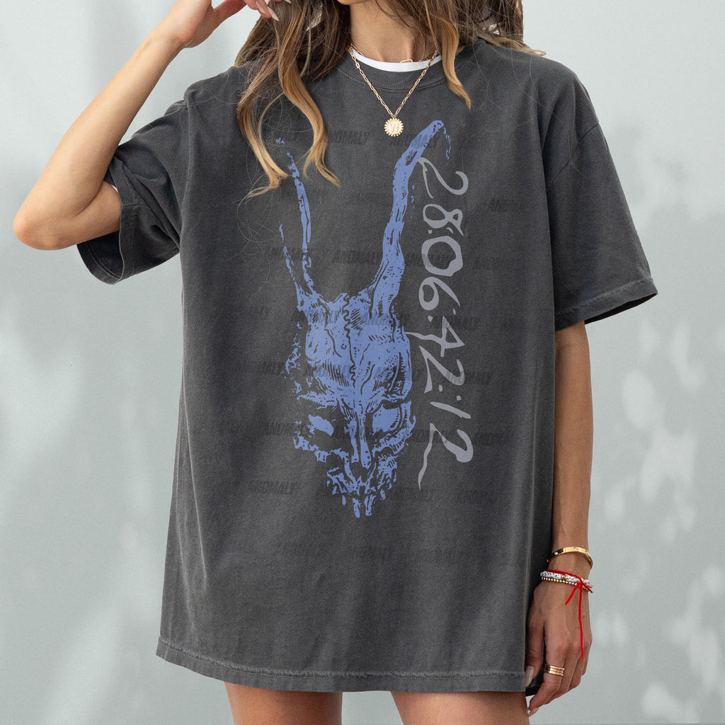 Evil Rabbit Horror Movie T-Shirt – Y2K Gothic Donnie product image 4
