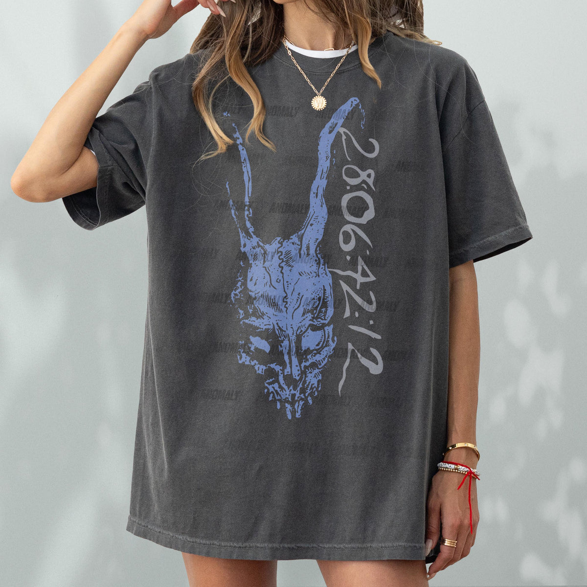 Evil Rabbit Horror Movie T-Shirt – Y2K Gothic Donnie product image 4