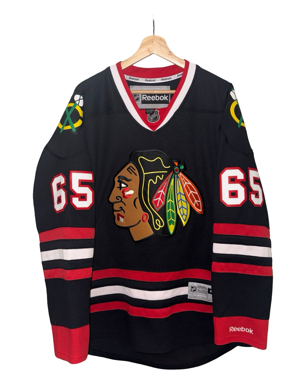 Andrew Shaw #65 Chicago Blackhawks Reebok NHL Hockey Jersey product image 1