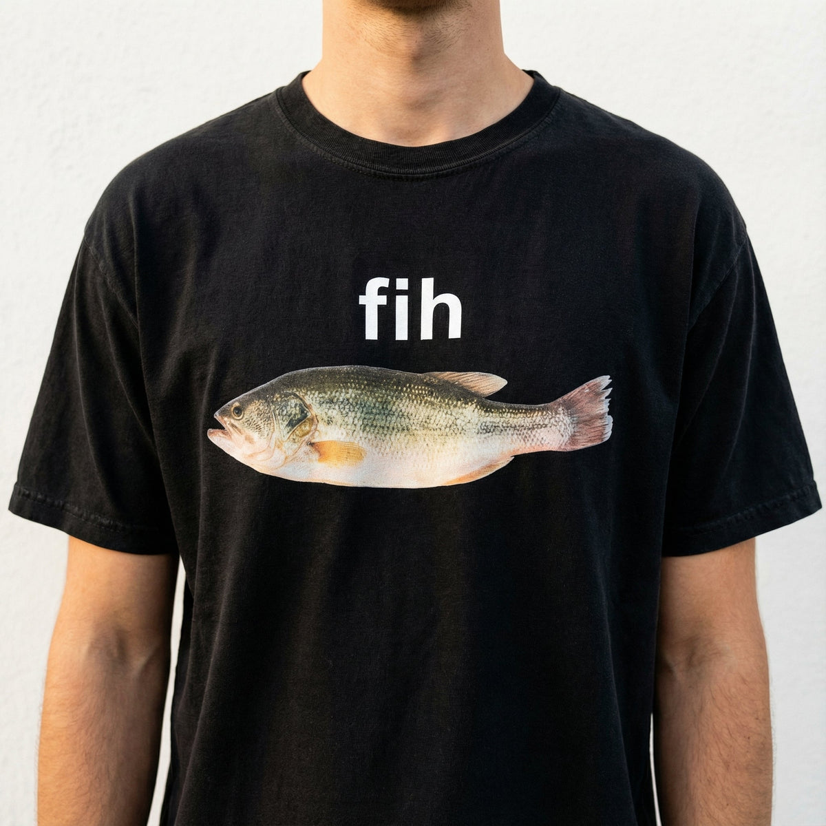 Fih Fish Meme T-Shirt – Funny Internet Humor Graphic Tee – product image 7