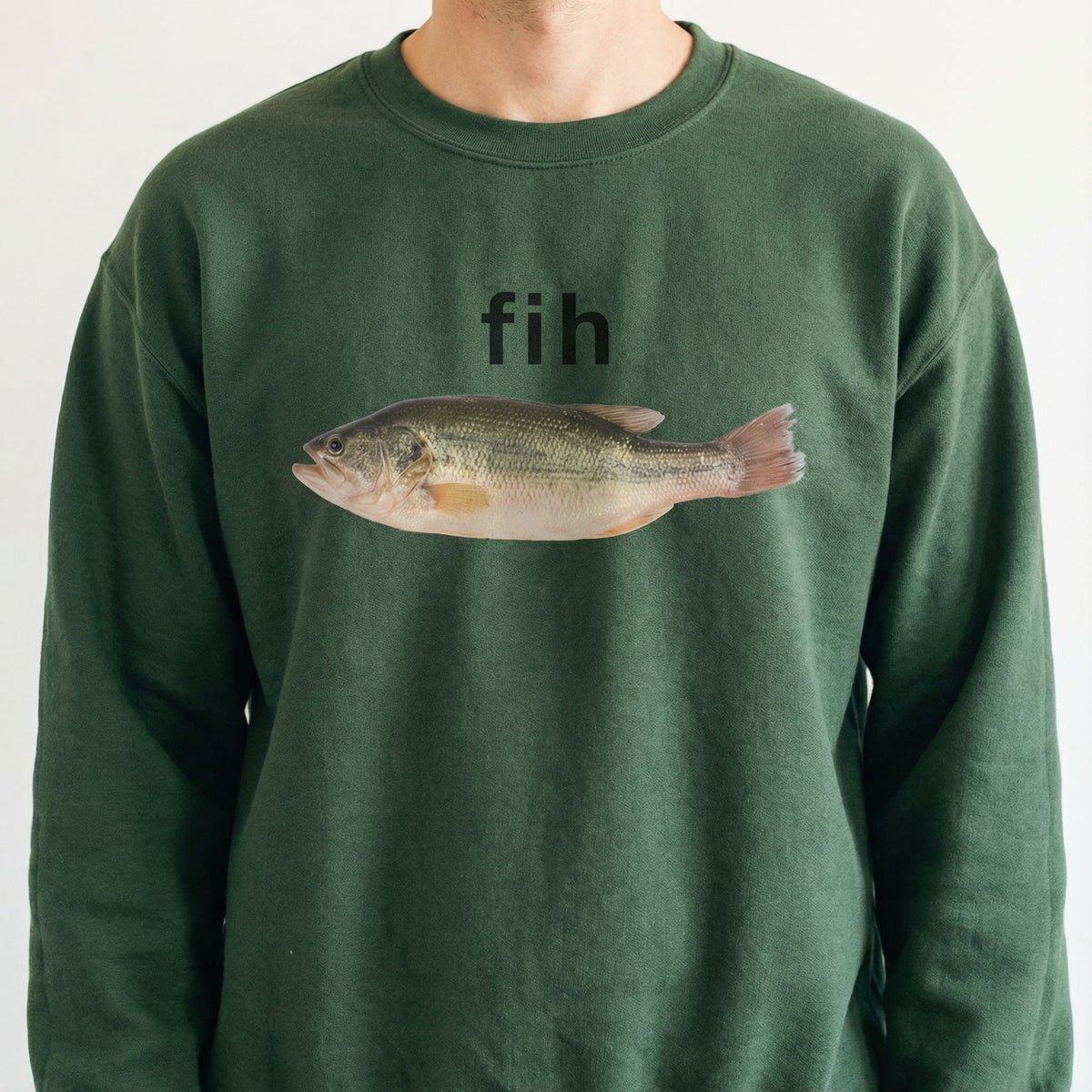 Fih Fish Meme T-Shirt – Funny Internet Humor Graphic Tee – product image 2