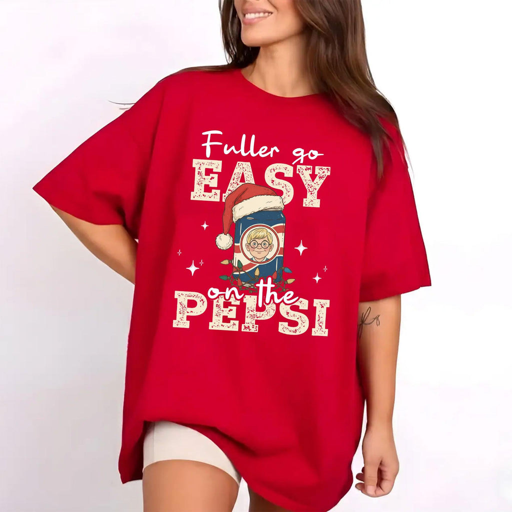 Go Easy on the Soda Christmas Sweatshirt – Funny Home Alone product image 5