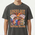 Funny Gambling Graphic T-Shirt - Retro 90s Lucky Meme Tee product image 1