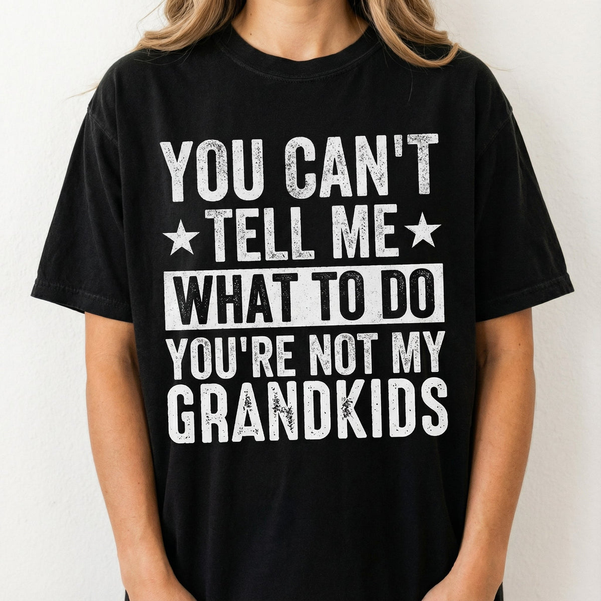 Funny Grandpa Graphic T-Shirt - You Can't Tell Me What To product image 6