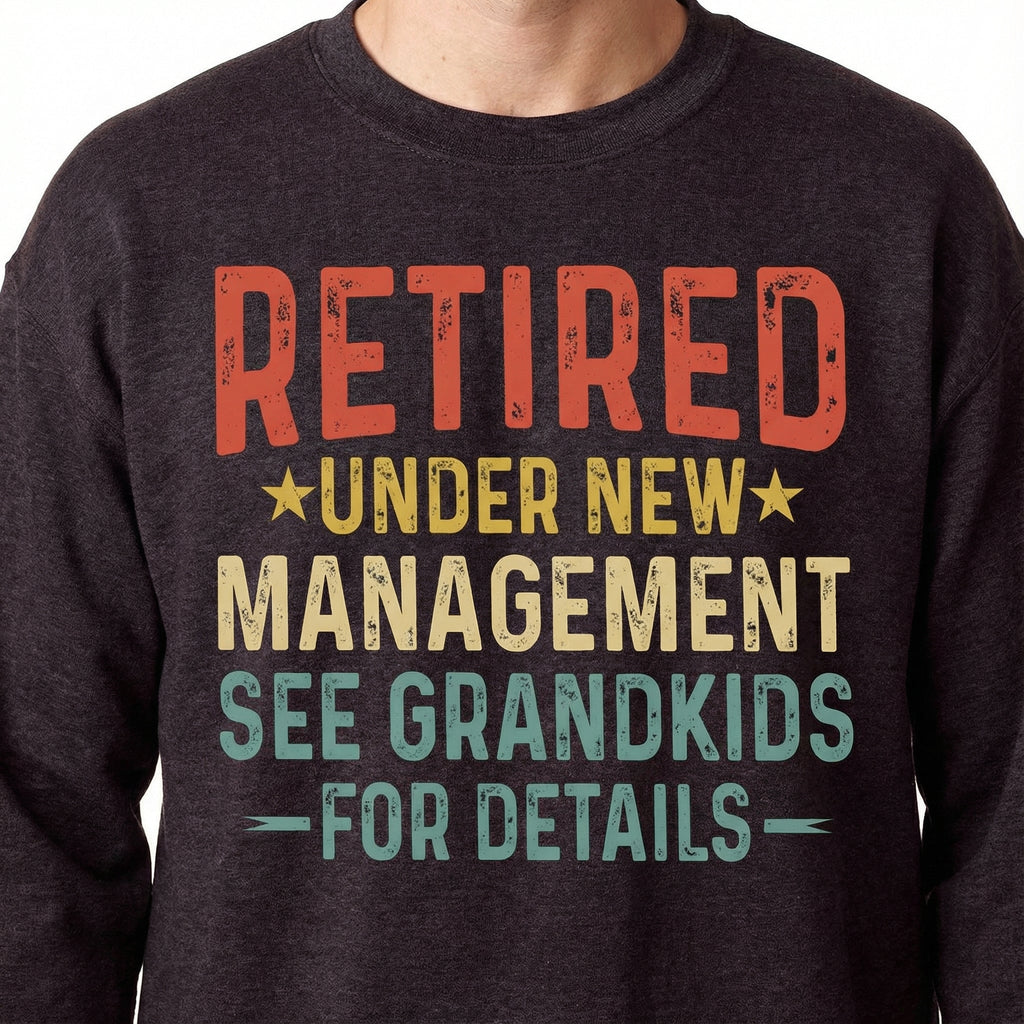 Funny Grandpa Retirement Graphic T-Shirt - Under New product image 2