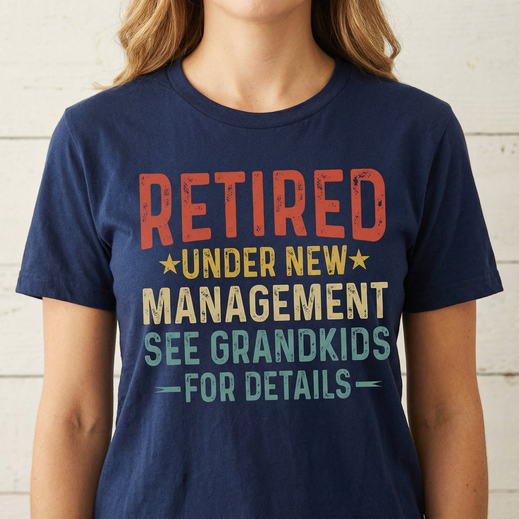 Funny Grandpa Retirement Graphic T-Shirt - Under New product image 5