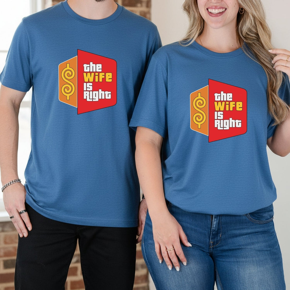 Funny The Wife Is Right Humor Matching T-Shirt For Couples product image 13