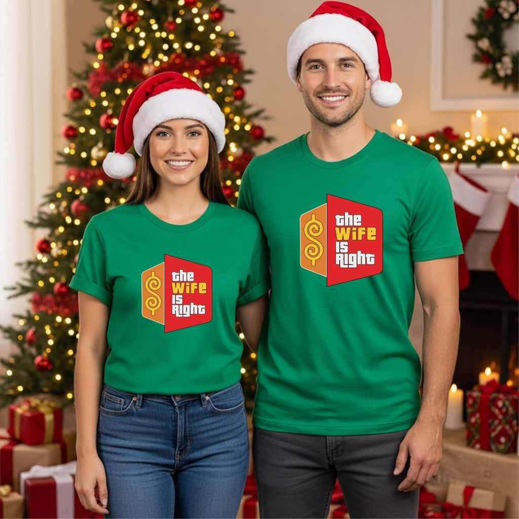Funny The Wife Is Right Humor Matching T-Shirt For Couples product image 16