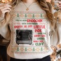 Funny Christmas Movie Quote Sweatshirt – Snuffy Al Leo product image 1
