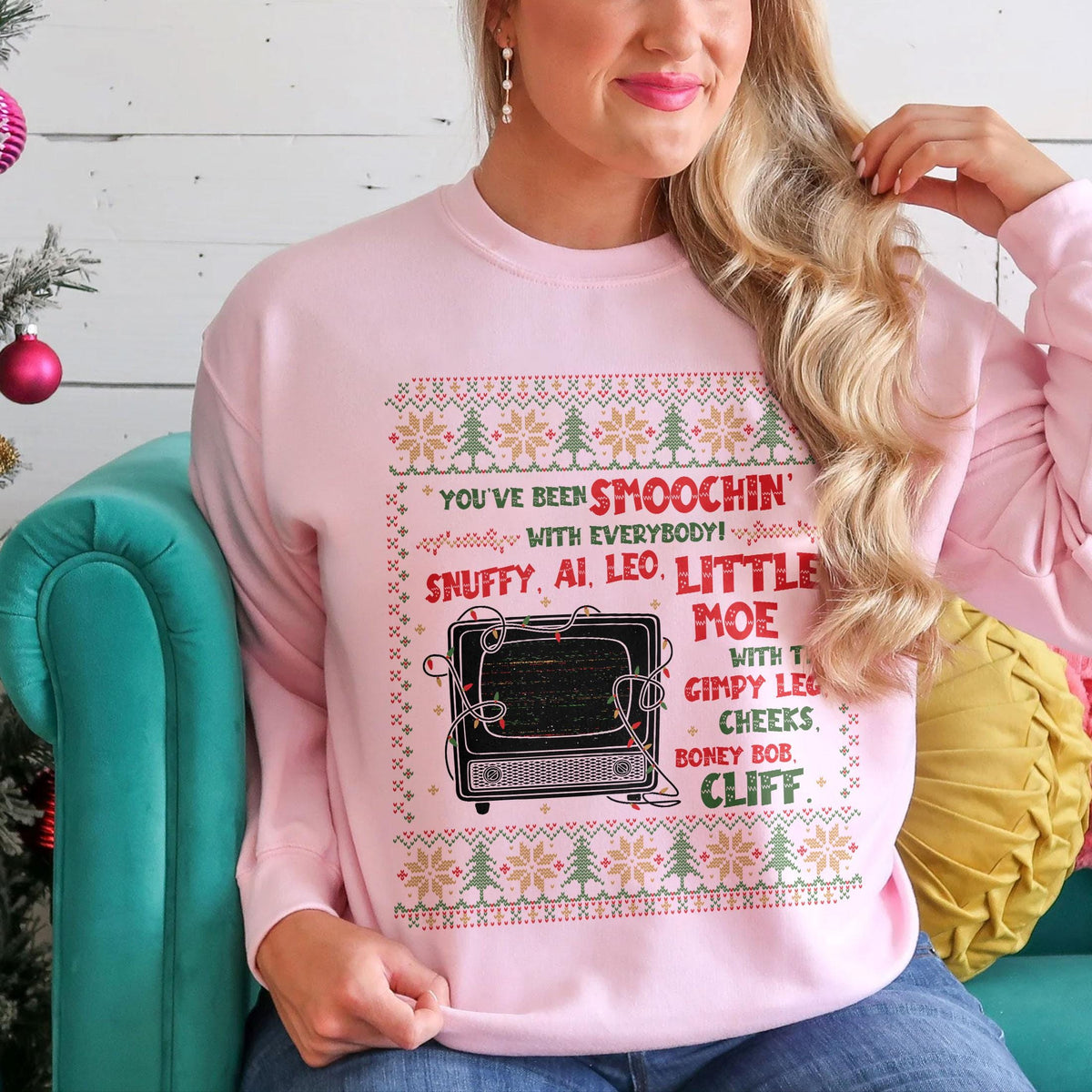 Funny Christmas Movie Quote Sweatshirt – Snuffy Al Leo product image 2