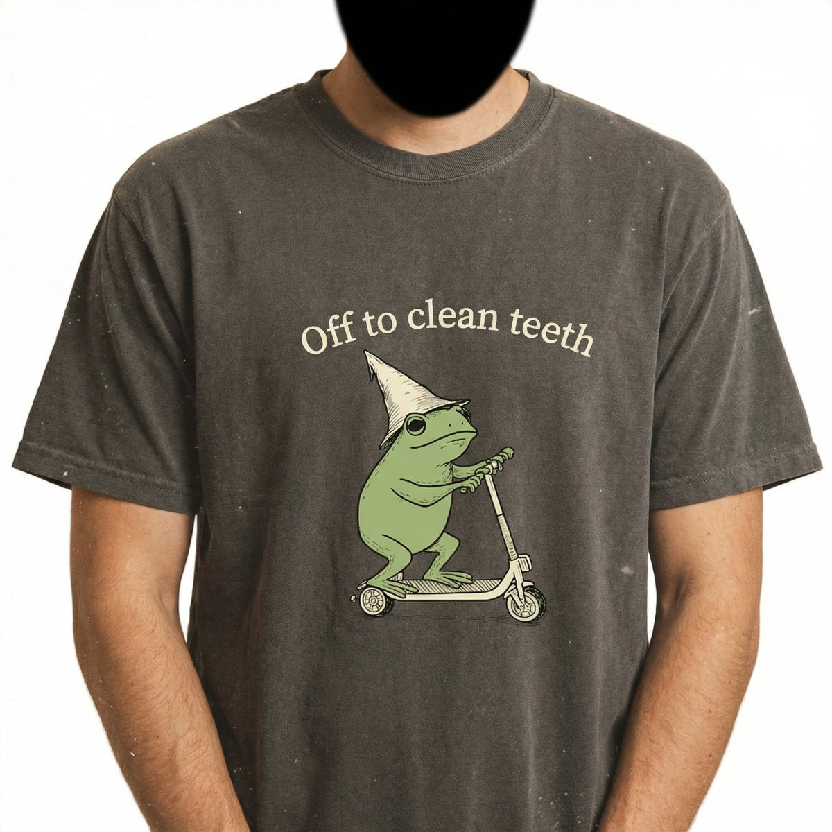 Funny Frog Dental Hygienist Shirt – Off to Clean Teeth product image 5