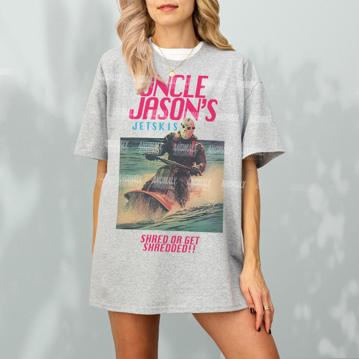 Funny Jason T-Shirt – Uncle Jason’s Jetskis Vintage 80s product image 7