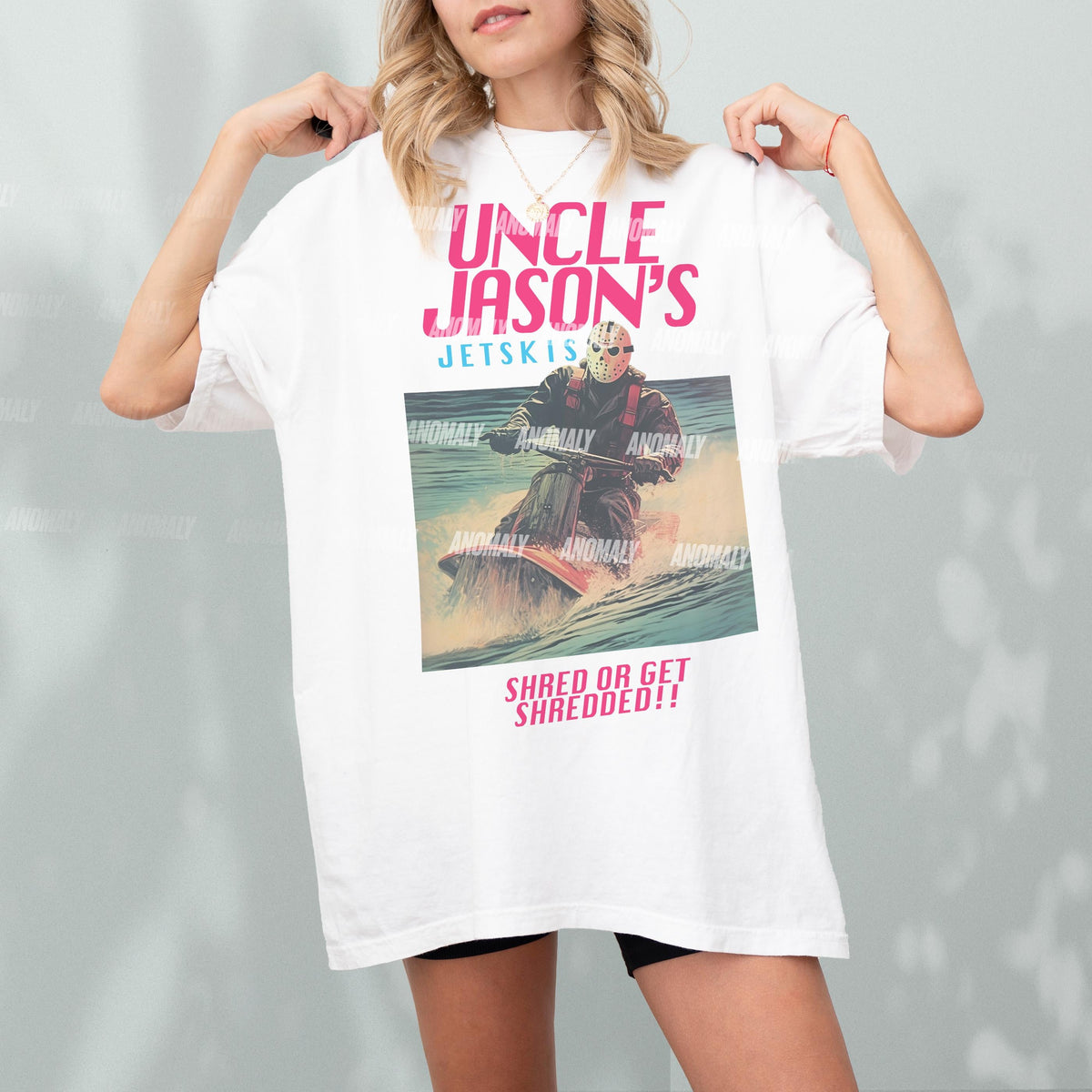 Funny Jason T-Shirt – Uncle Jason’s Jetskis Vintage 80s product image 8