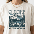 Glacier Mountain Landscape T-Shirt – Nature Travel Graphic product image 1