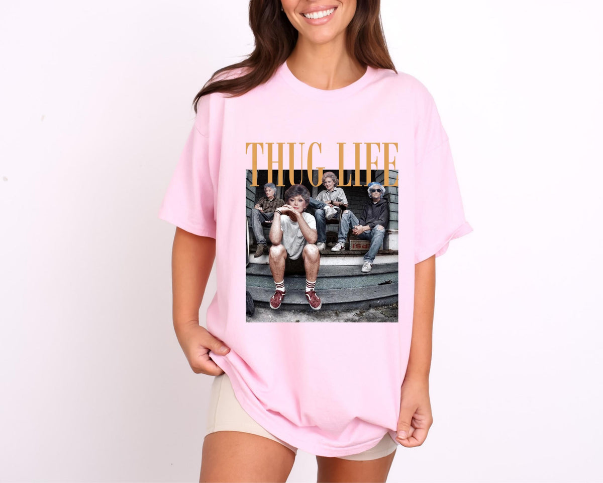 Golden Girls Thug Life Shirt – Vintage Sitcom Fan – Lover product image 4