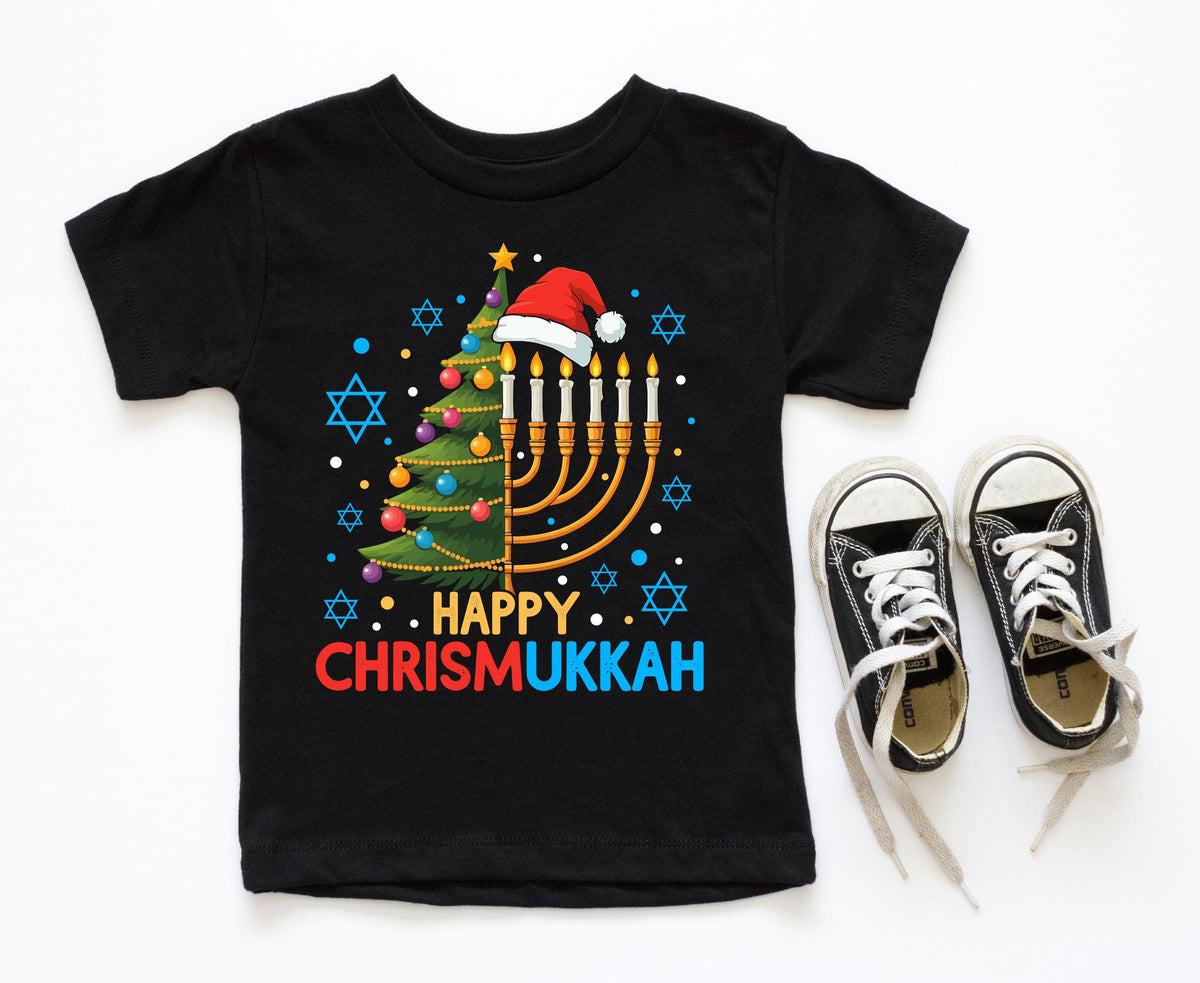 Happy Chrismukkah Shirt – Festive Christmas & Hanukkah product image 6