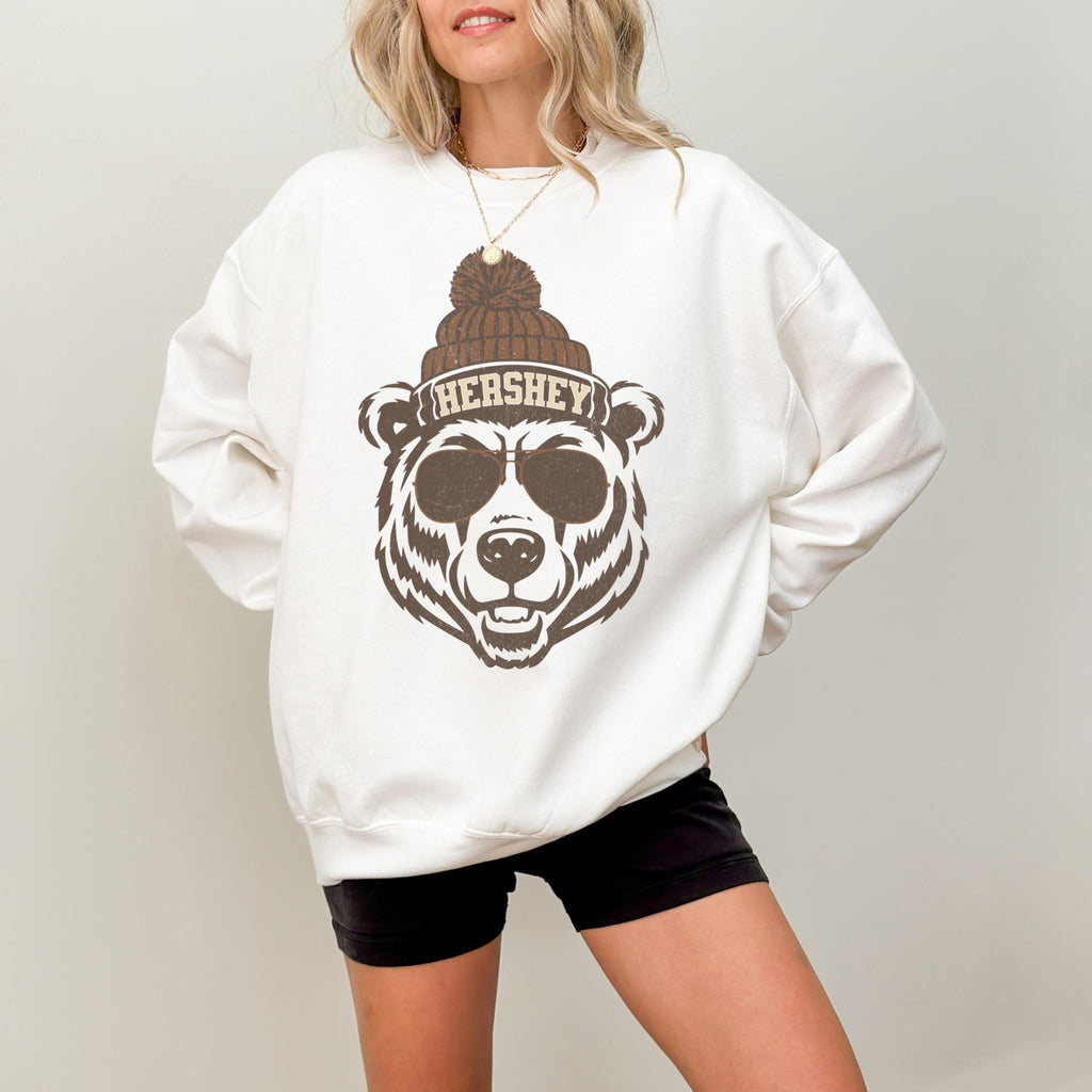 Hershey Hockey Sweatshirt – Bear Mascot Inspired Crewneck product image 4