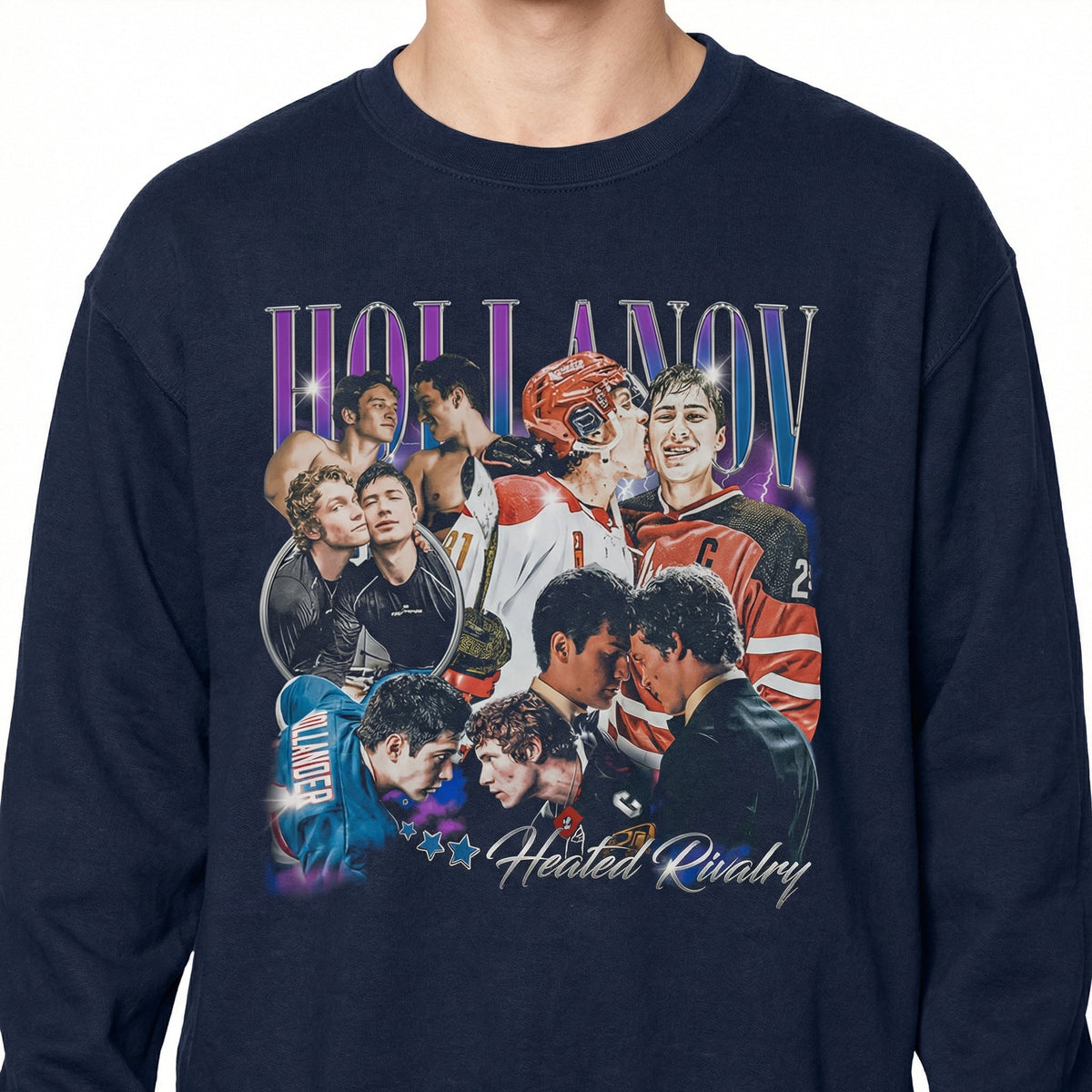 Hollanov Hockey Romance Inspired T-Shirt - Vintage Fan product image 3