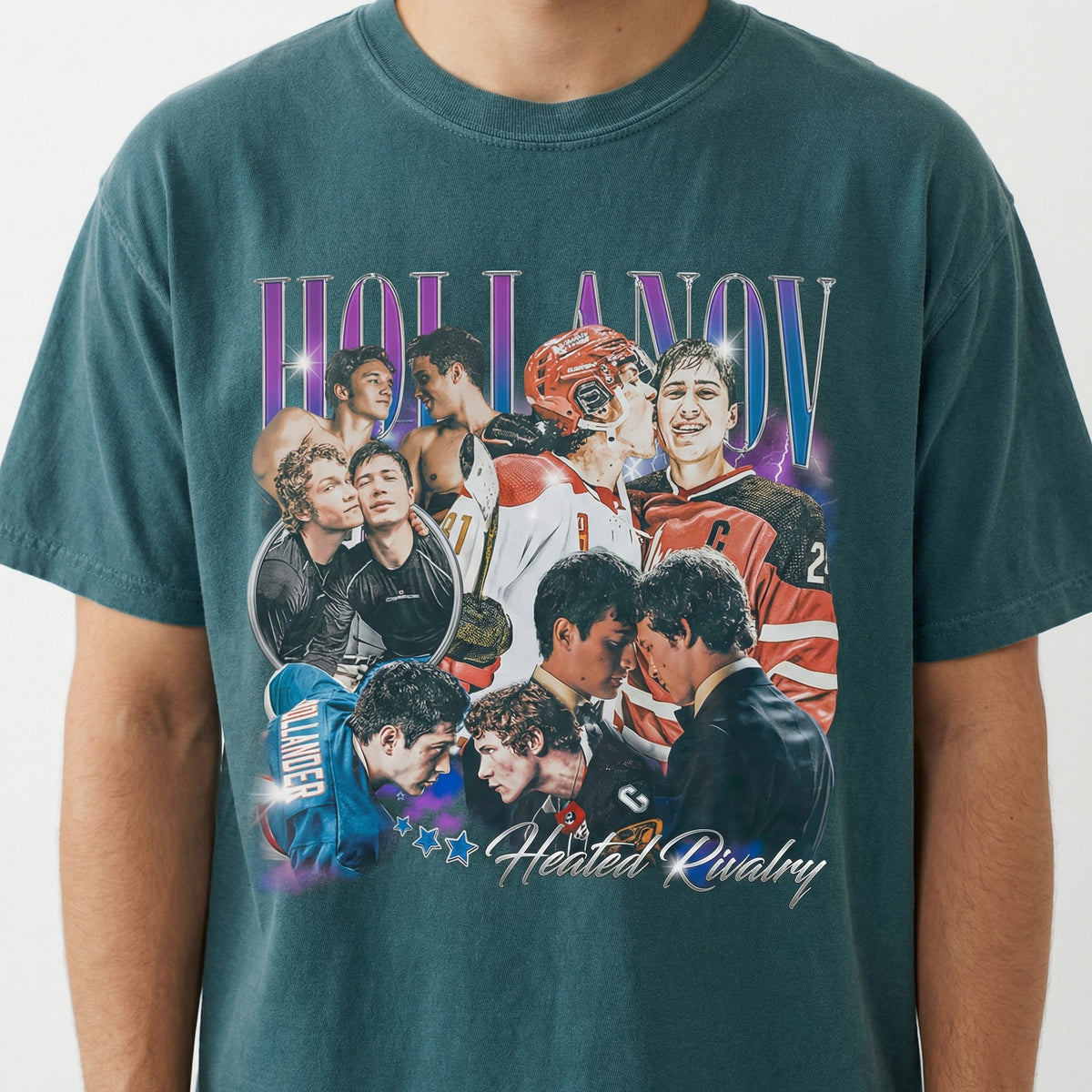 Hollanov Hockey Romance Inspired T-Shirt - Vintage Fan product image 4
