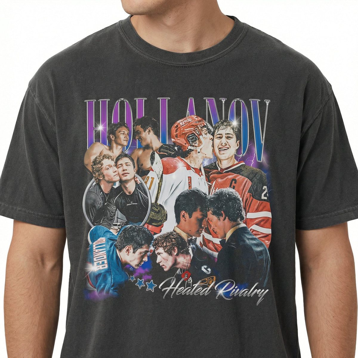 Hollanov Hockey Romance Inspired T-Shirt - Vintage Fan product image 5