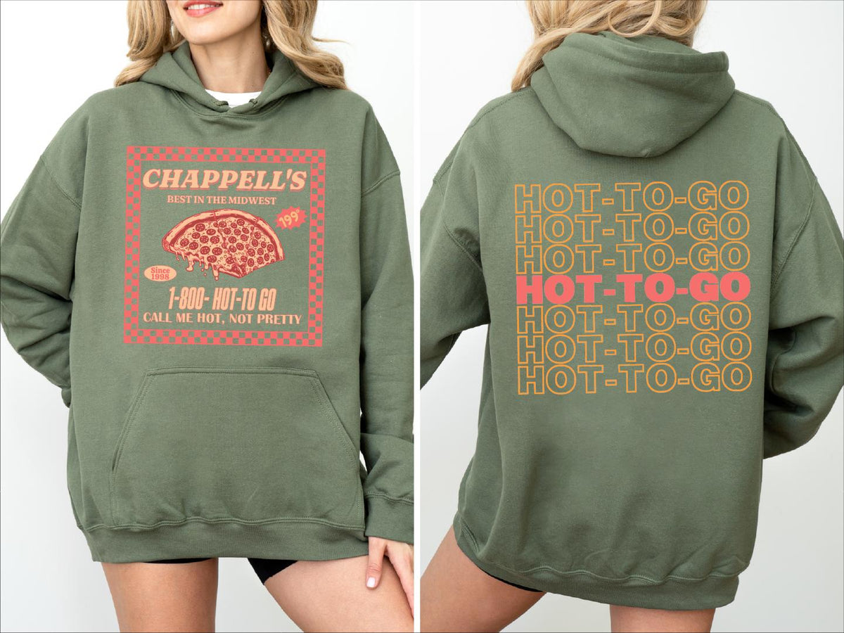 Chappell Roan Tee – Hot To Go Two Sided Sweatshirt – Pink product image 2