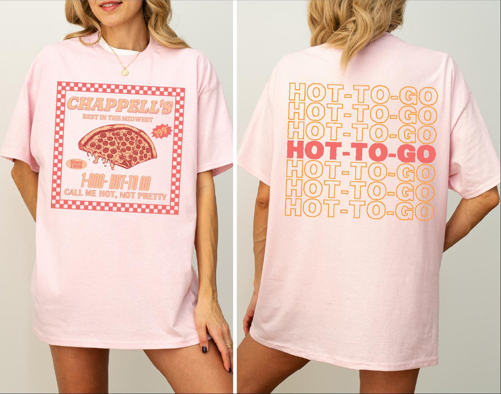 Chappell Roan Tee – Hot To Go Two Sided Sweatshirt – Pink product image 3