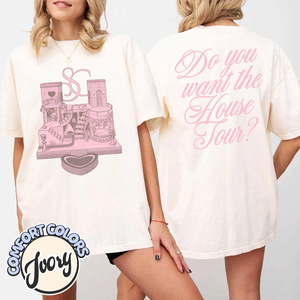 House Tour T-Shirt – Aesthetic Fandom Oversized product image 6