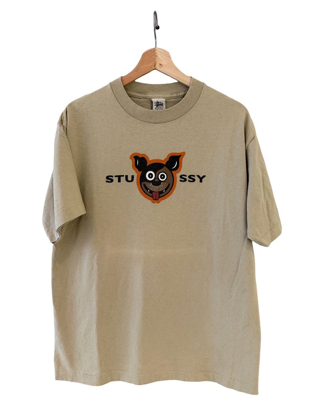 Vintage 90s Stussy Smiling Dog Tee product image 1
