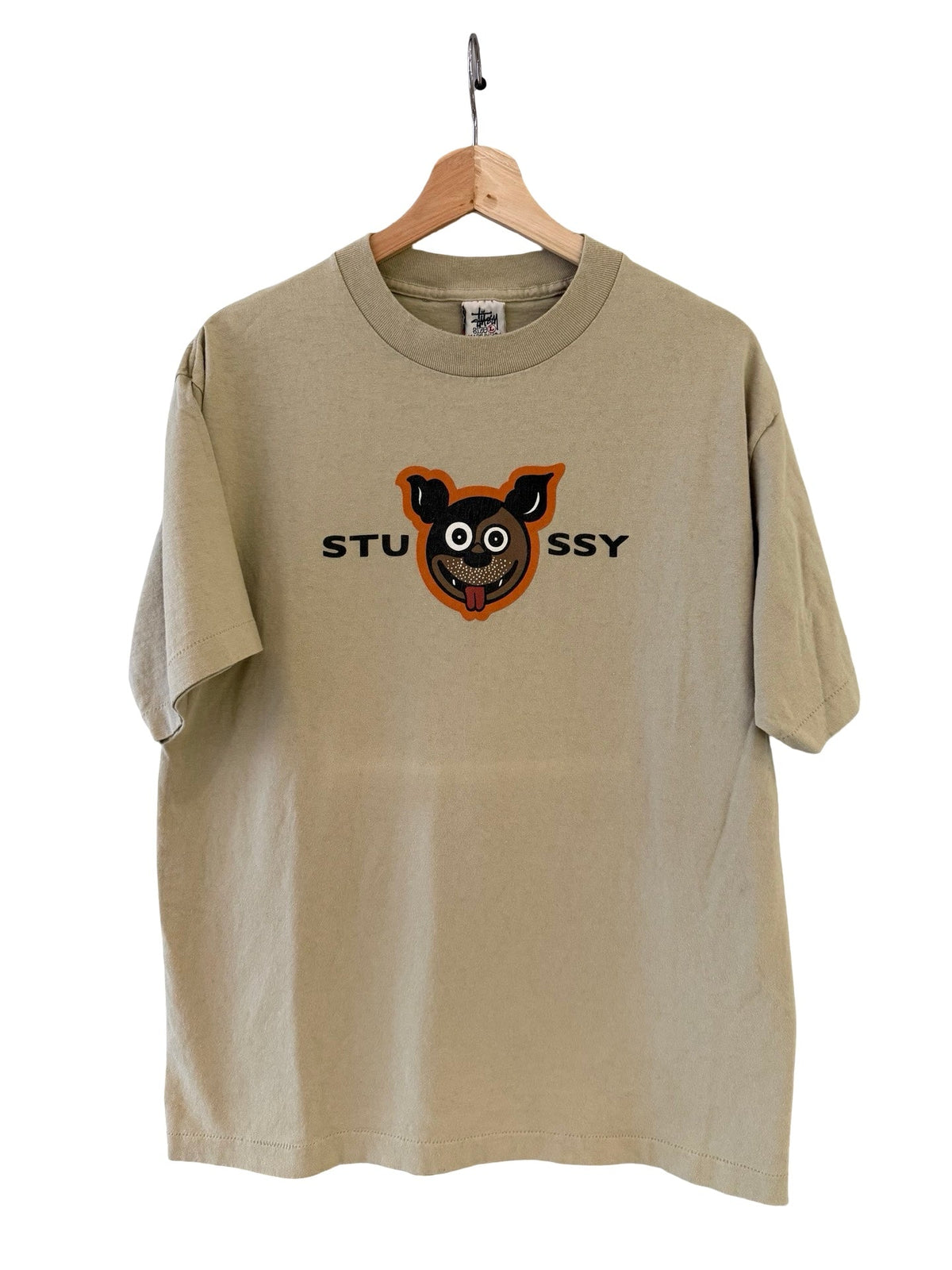 Vintage 90s Stussy Smiling Dog Tee product image 1