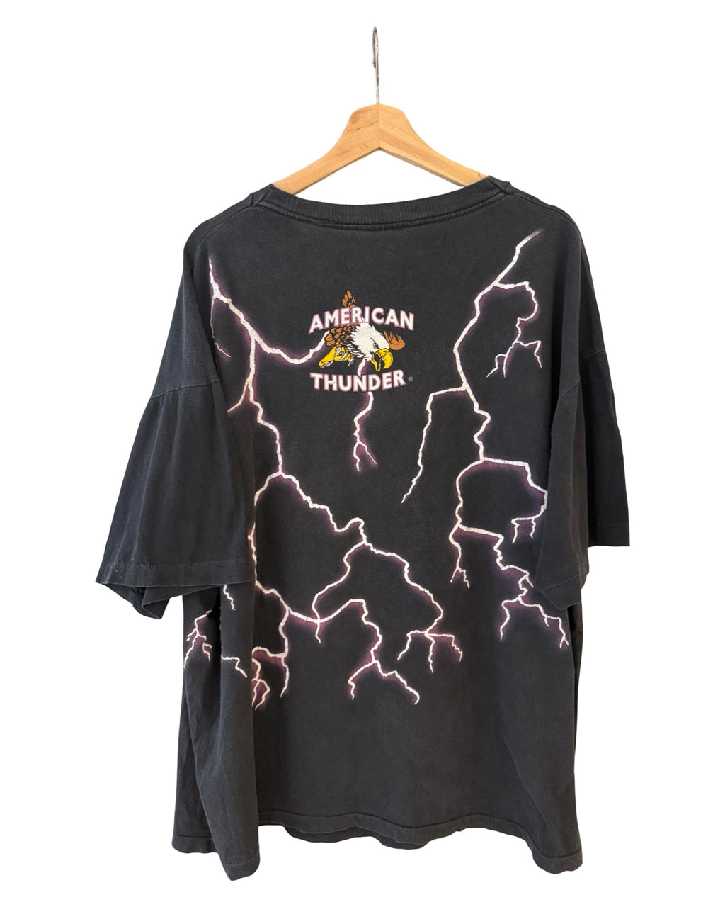Vintage 90s American Thunder Eagle All Over Print Tee product image 2