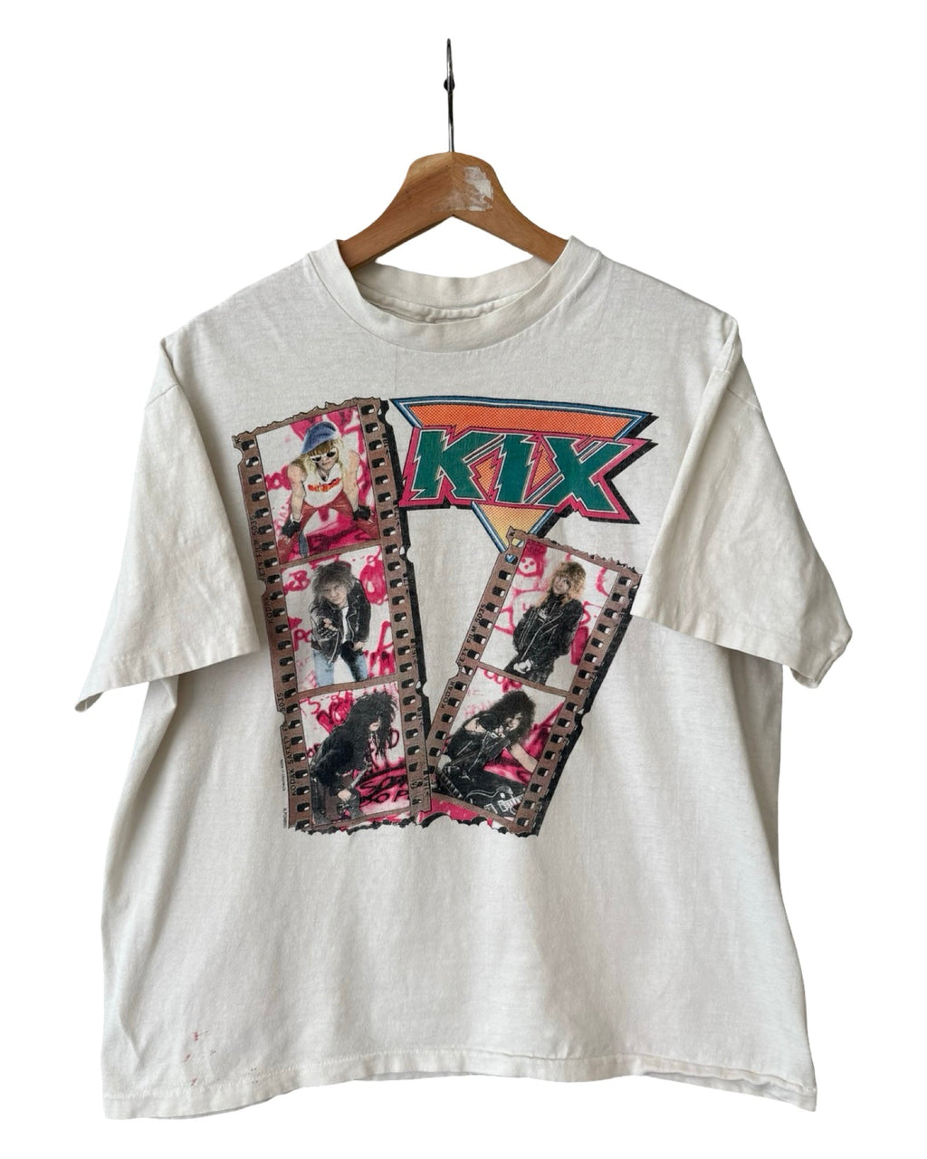 Vintage 1987 KIX Midnite Dynamite US Tour Band Tee product image 1