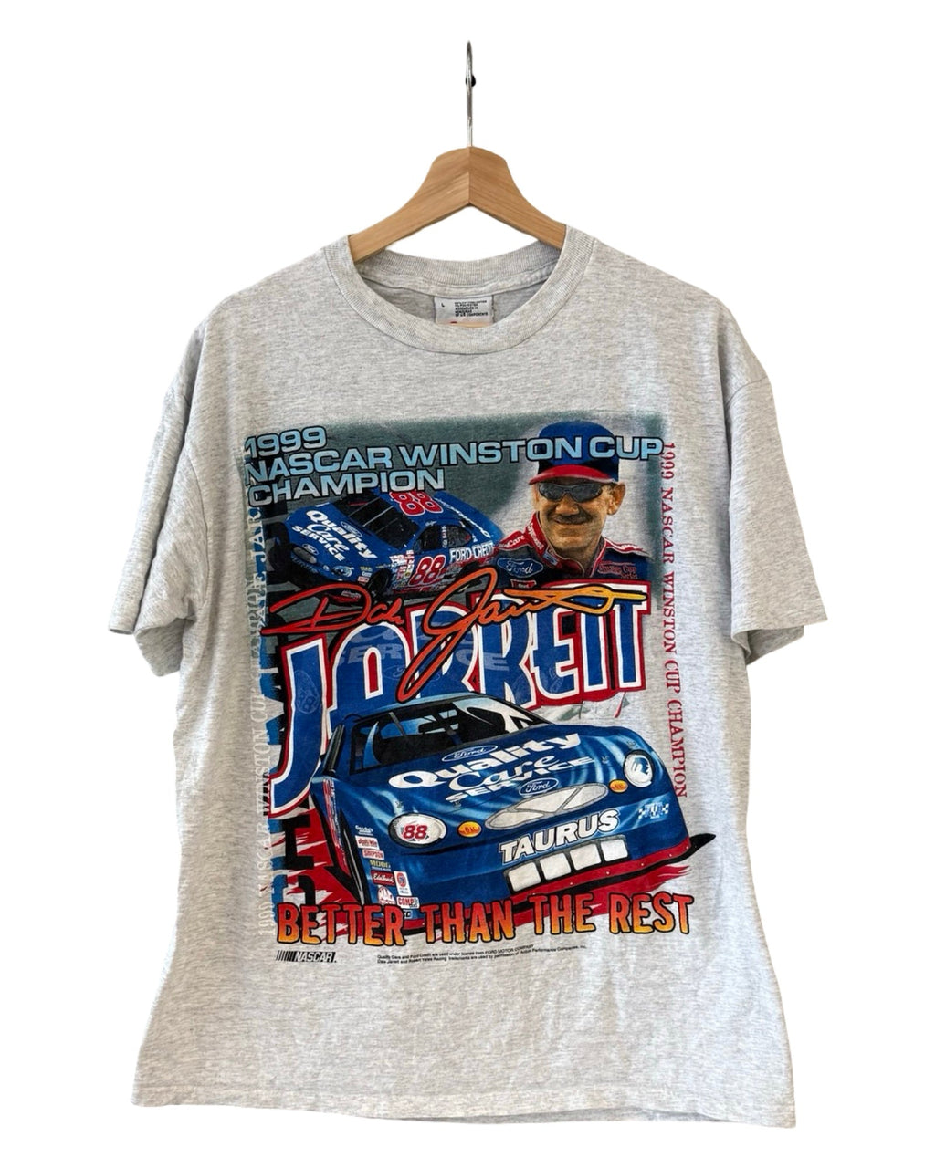 Vintage 1999 NASCAR Dale Jarrett Racing Championship Tee product image 1