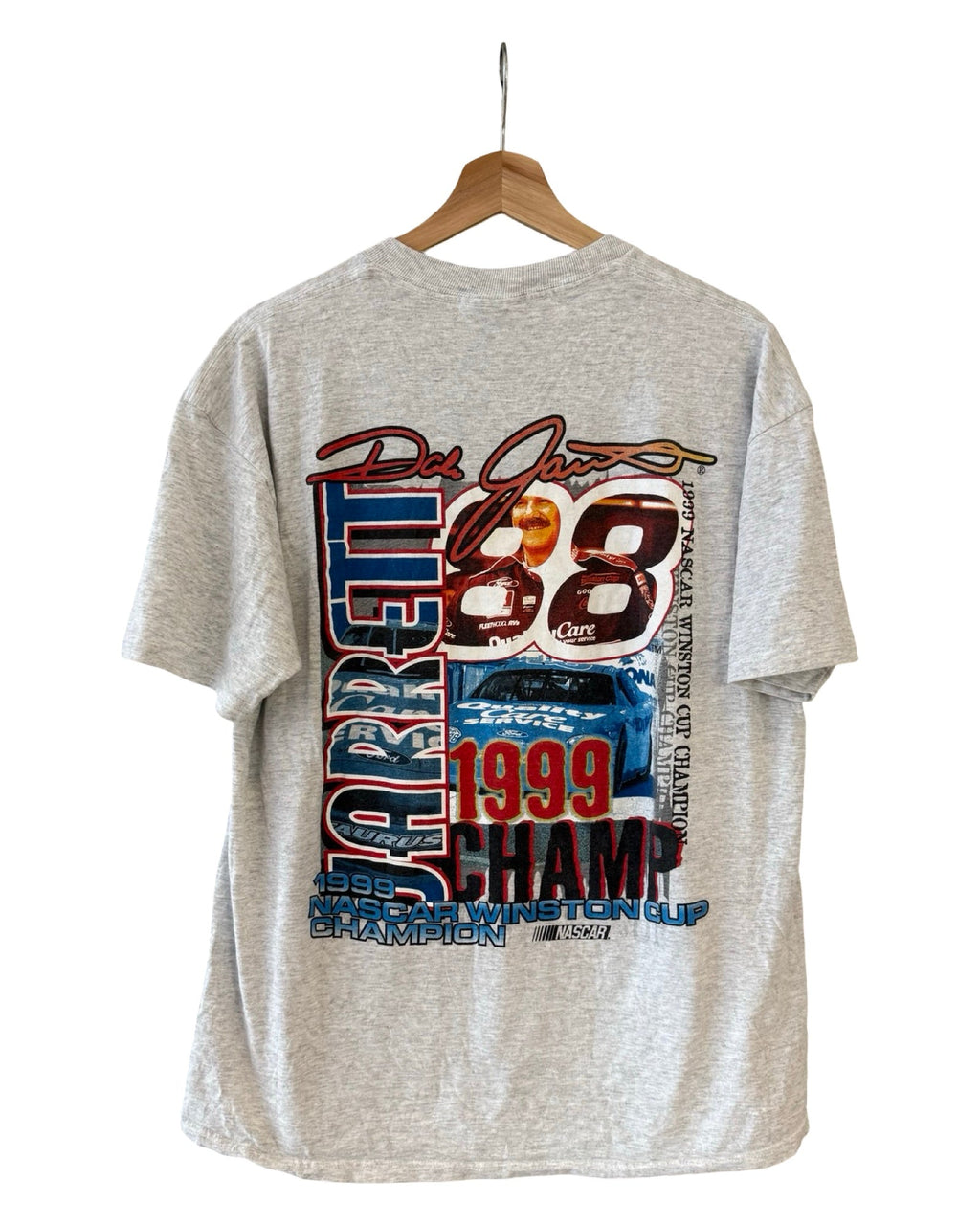 Vintage 1999 NASCAR Dale Jarrett Racing Championship Tee product image 2