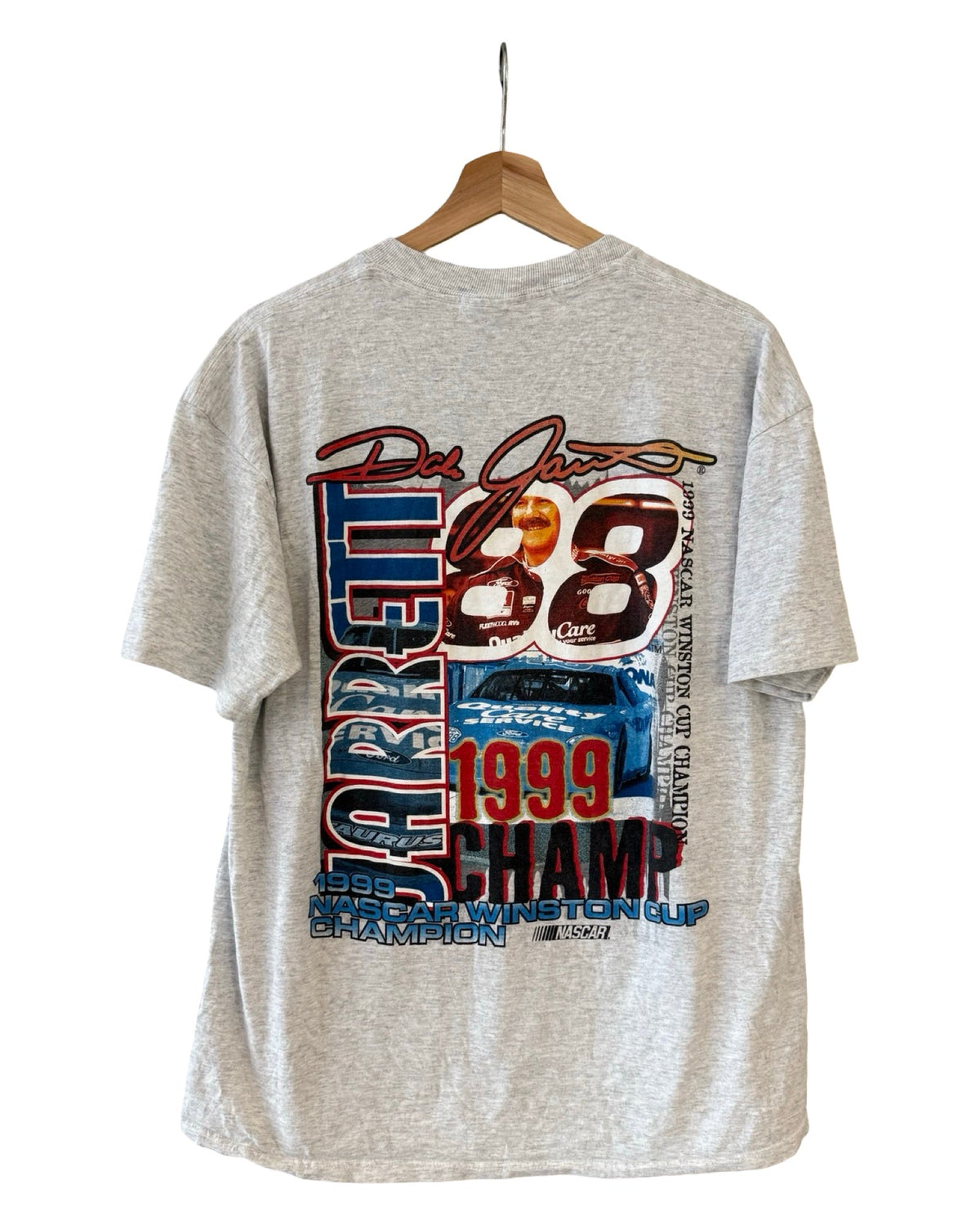 Vintage 1999 NASCAR Dale Jarrett Racing Championship Tee product image 2