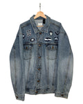 Vintage 90s DKNY Oversized Patches Denim Jacket product image 1