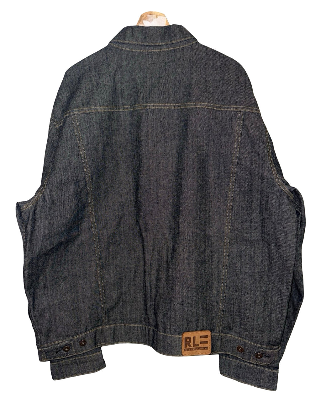 Vintage 90s Polo Ralph Lauren Black Denim Oversized Jean product image 2