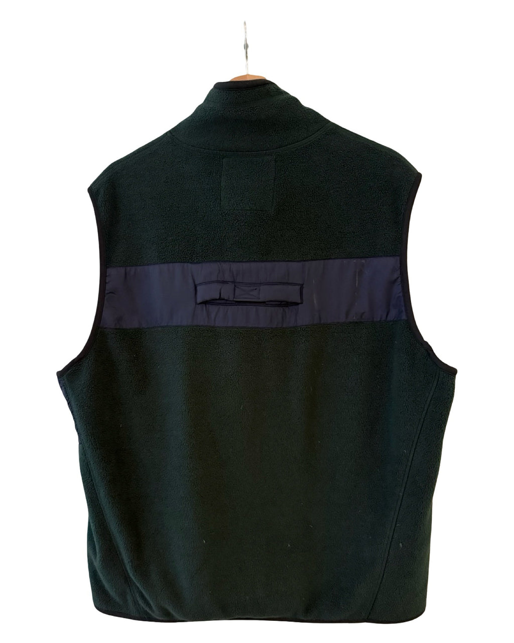 Vintage 90s Polo Jeans Ralph Lauren Green Fleece Vest