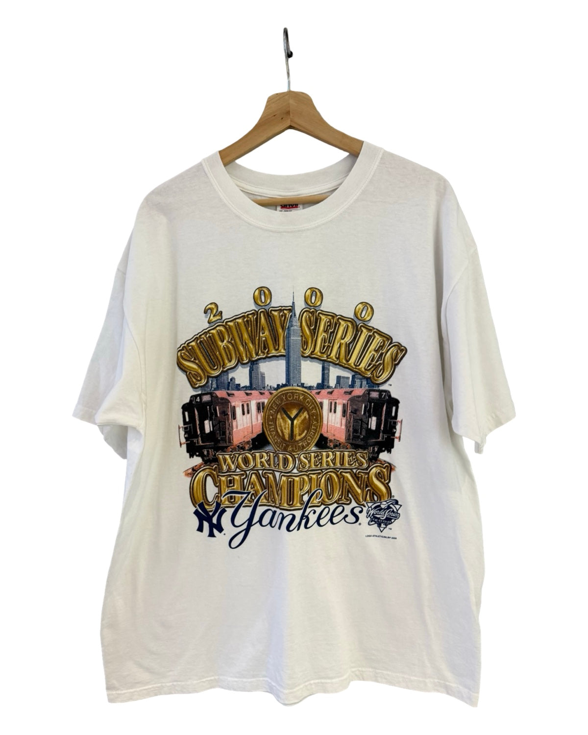 Vintage 2000 New York Yankees Subway Series Champions Tee product image 1