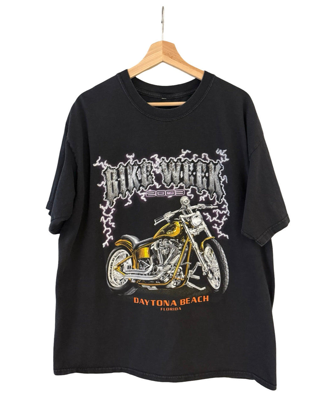 Vintage 2003 Bike Week Motorcycle Harley Tee product image 1